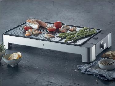 Tischgrill Lono flach & gerippt 0415340011