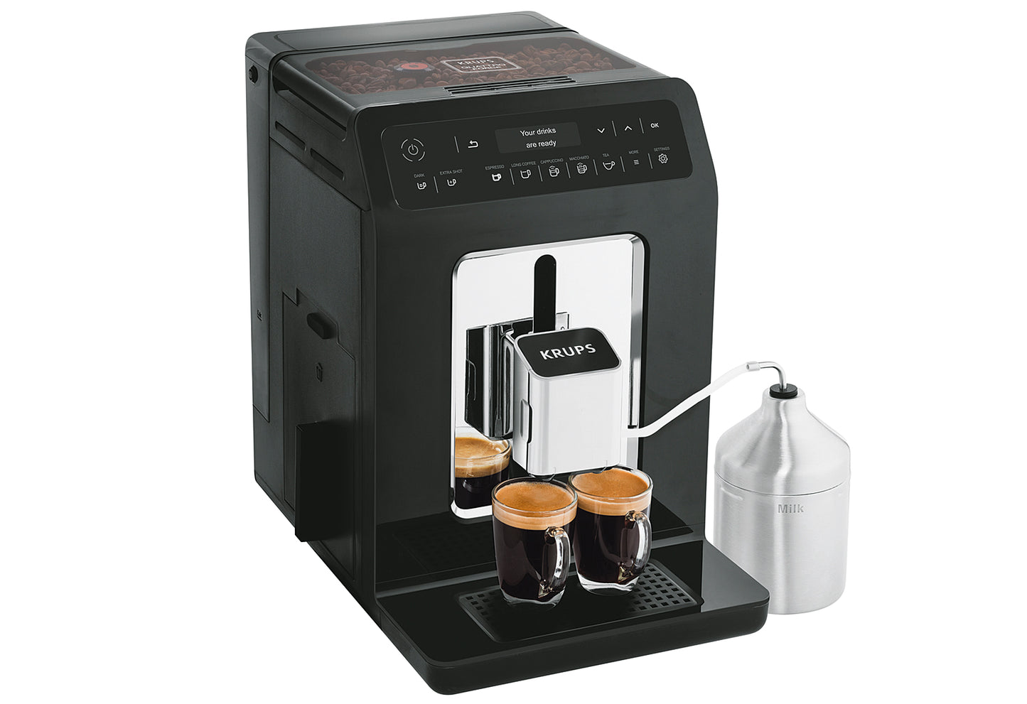 Kaffeevollautomat EA8918 Evidence One-Touch-Cappuccino schwarz