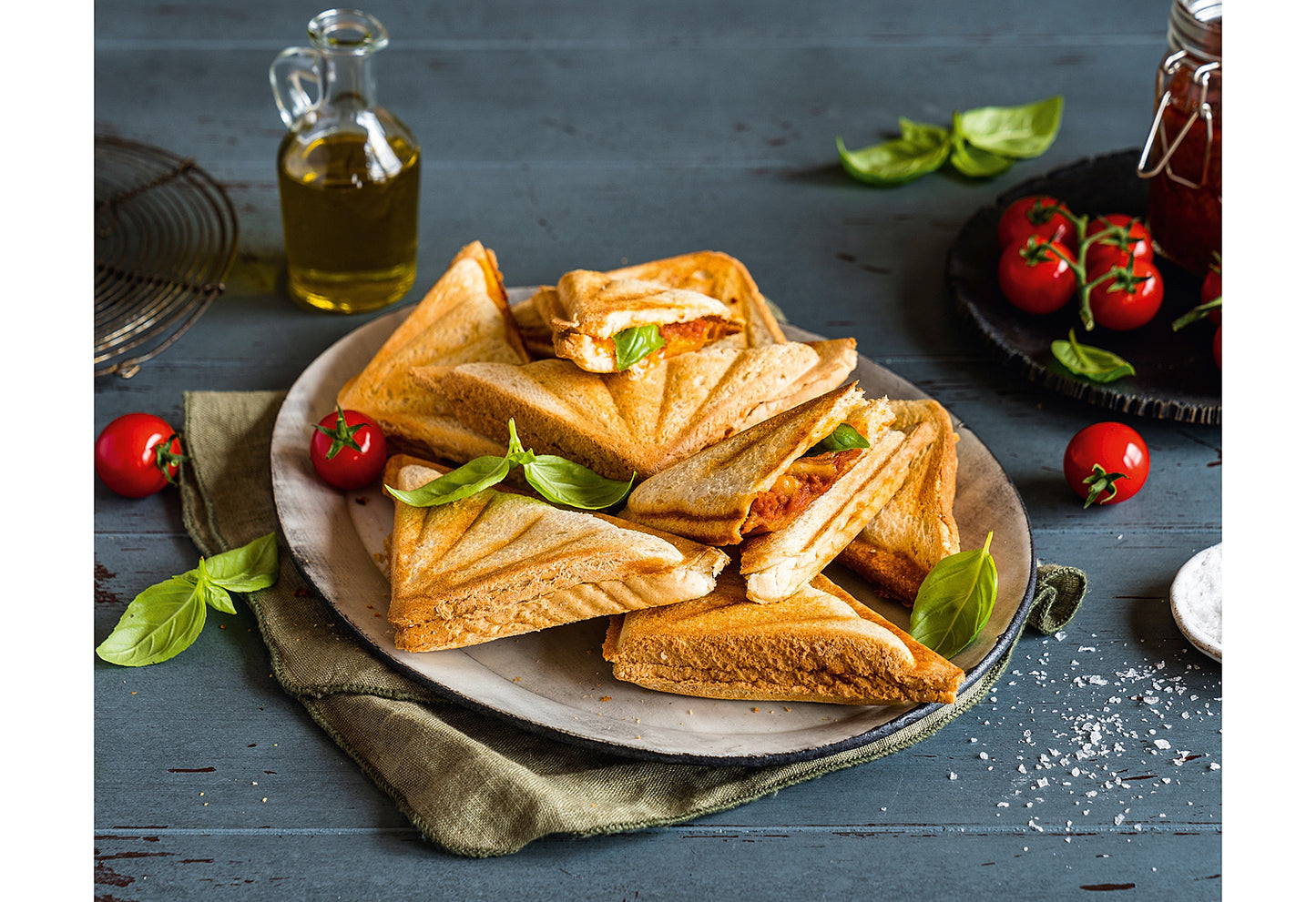 Sandwichmaker ST 1000 2 Sandwiches Sw/si