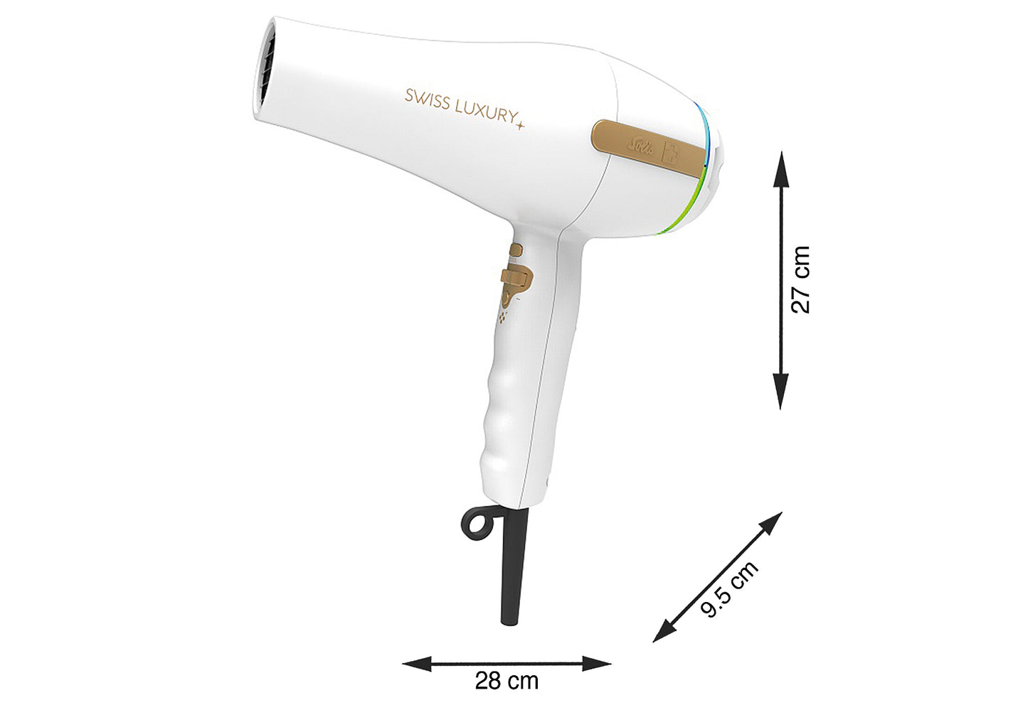 Haartrockner Swiss Luxury Perl White (Typ 3800)