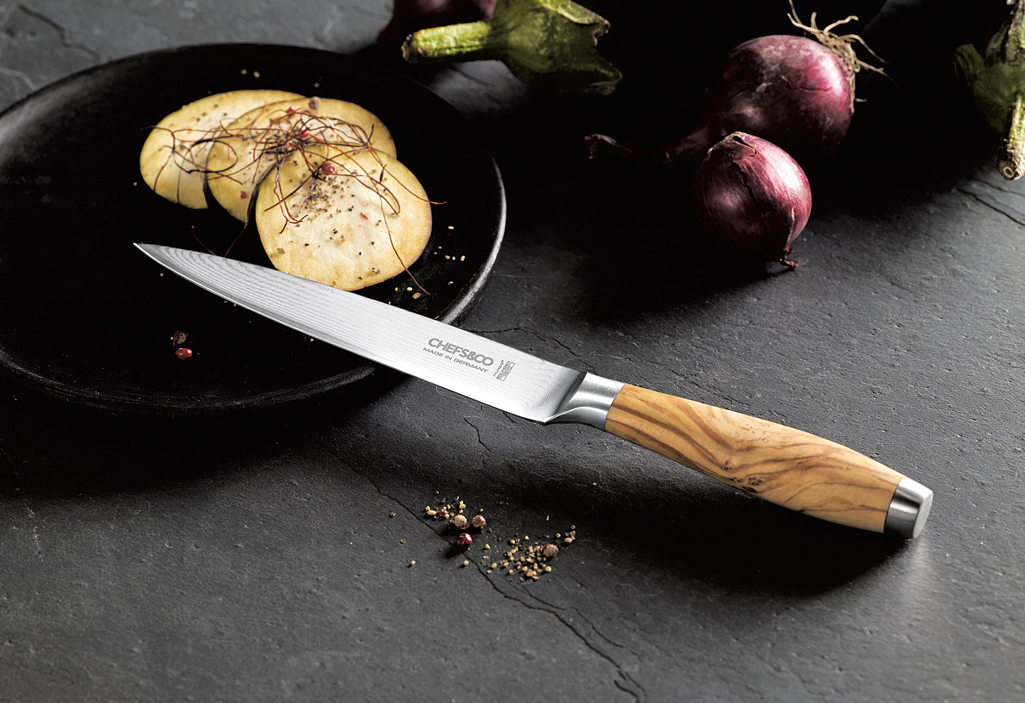Damast-Allzweckmesser Excellence Line 15cm