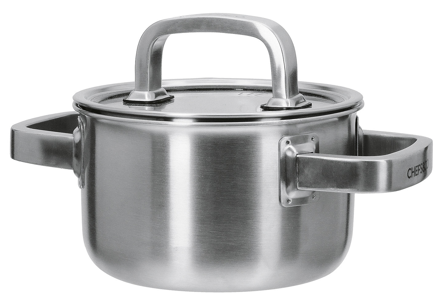 Kochtopf hoch mit Glasdeckel 1,9l 16cm Excellence Gourmet