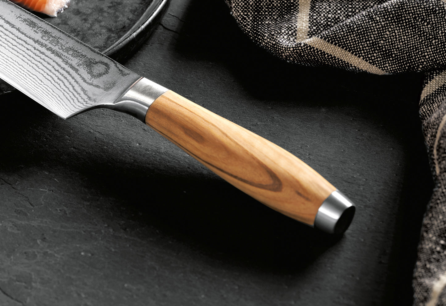 Damast-Allzweckmesser Excellence Line 15cm