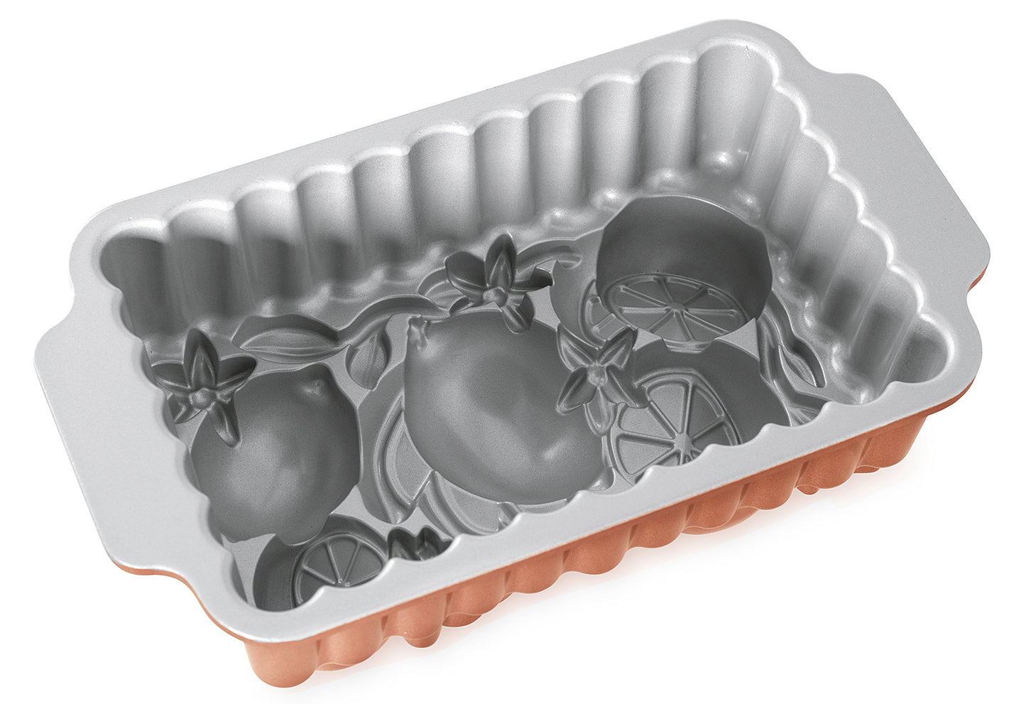 Backform 22x15cm Citrus Blossom Loaf Pan