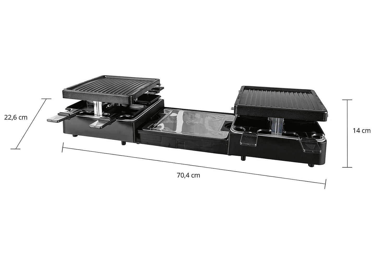 48755 Raclette Extandable