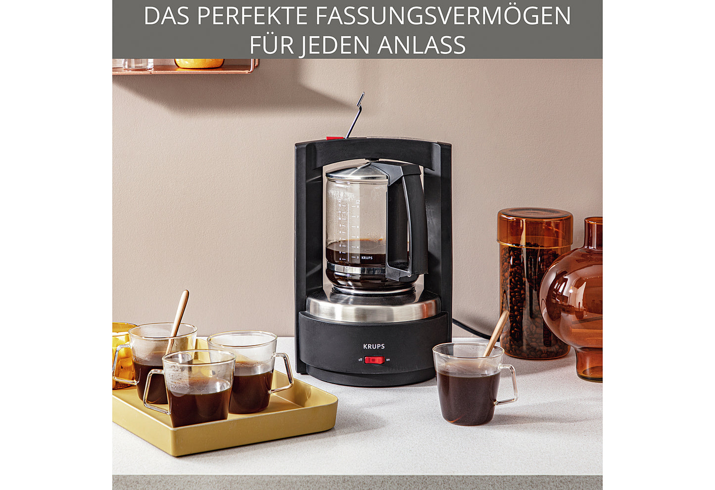 Kaffeemaschine KM 4689 850 W schwarz