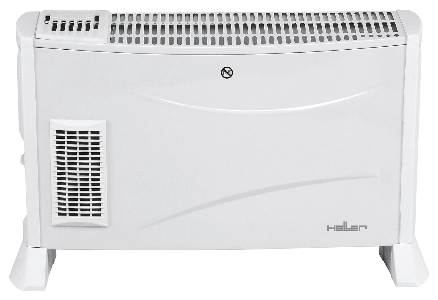 Konvektor K360T 2 Heizstufen 2000 W weiß/grau
