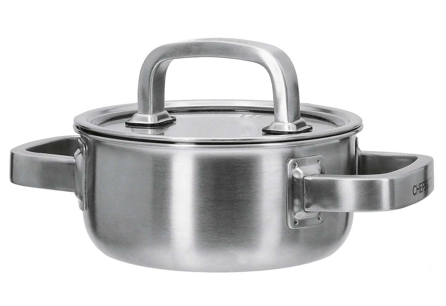 Kochtopf niedrig mit Glasdeckel 1,4l 16cm Excellence Gourmet