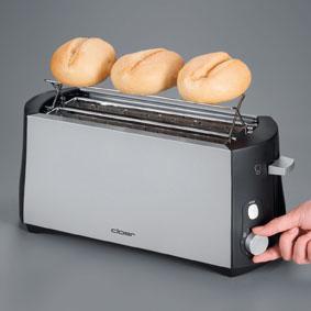 Toaster 3710 4Scheiben 1285Watt chrom/schwarz