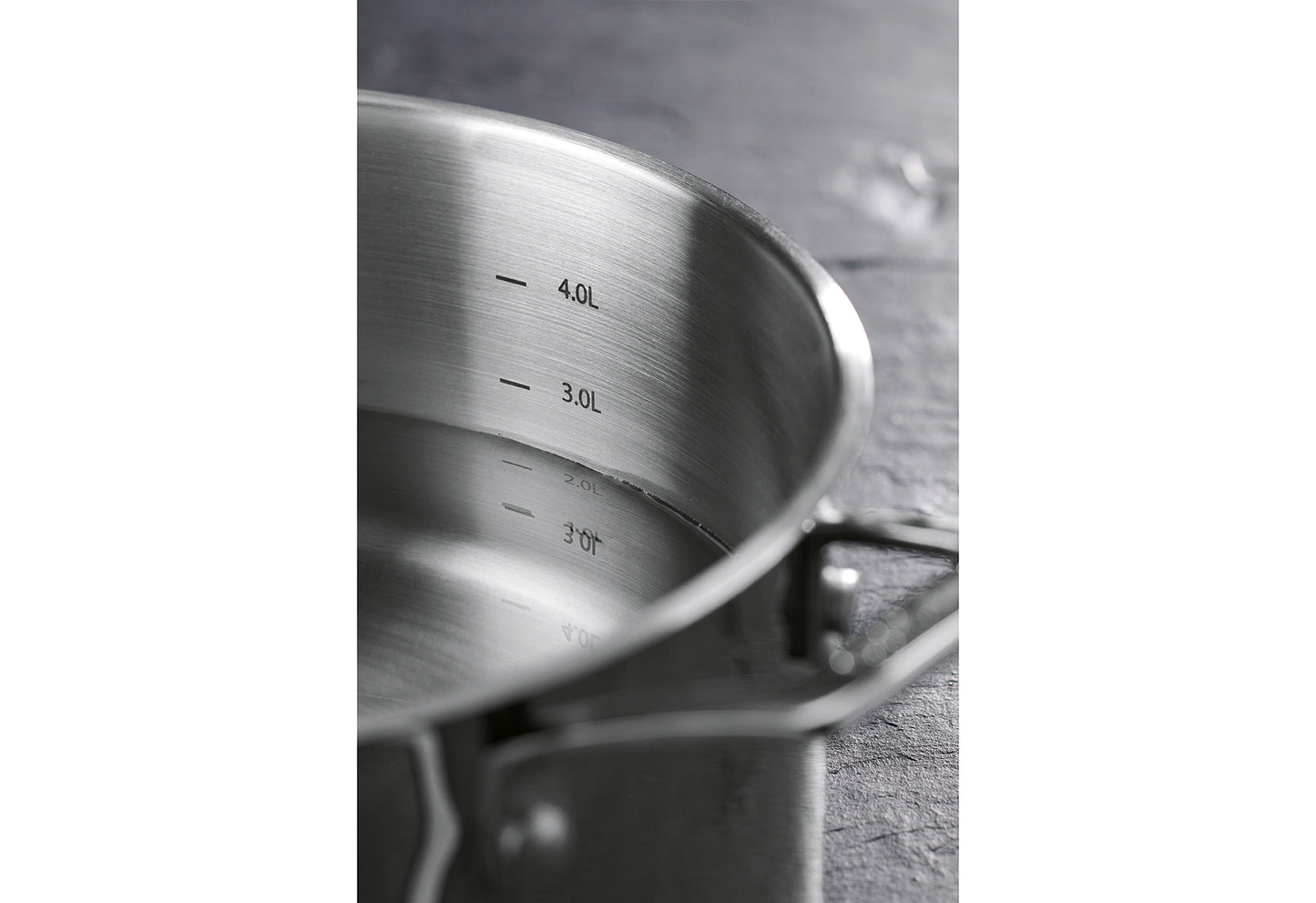 Kochtopf mit Glasdeckel 5,4l 24cm Profi Gourmet