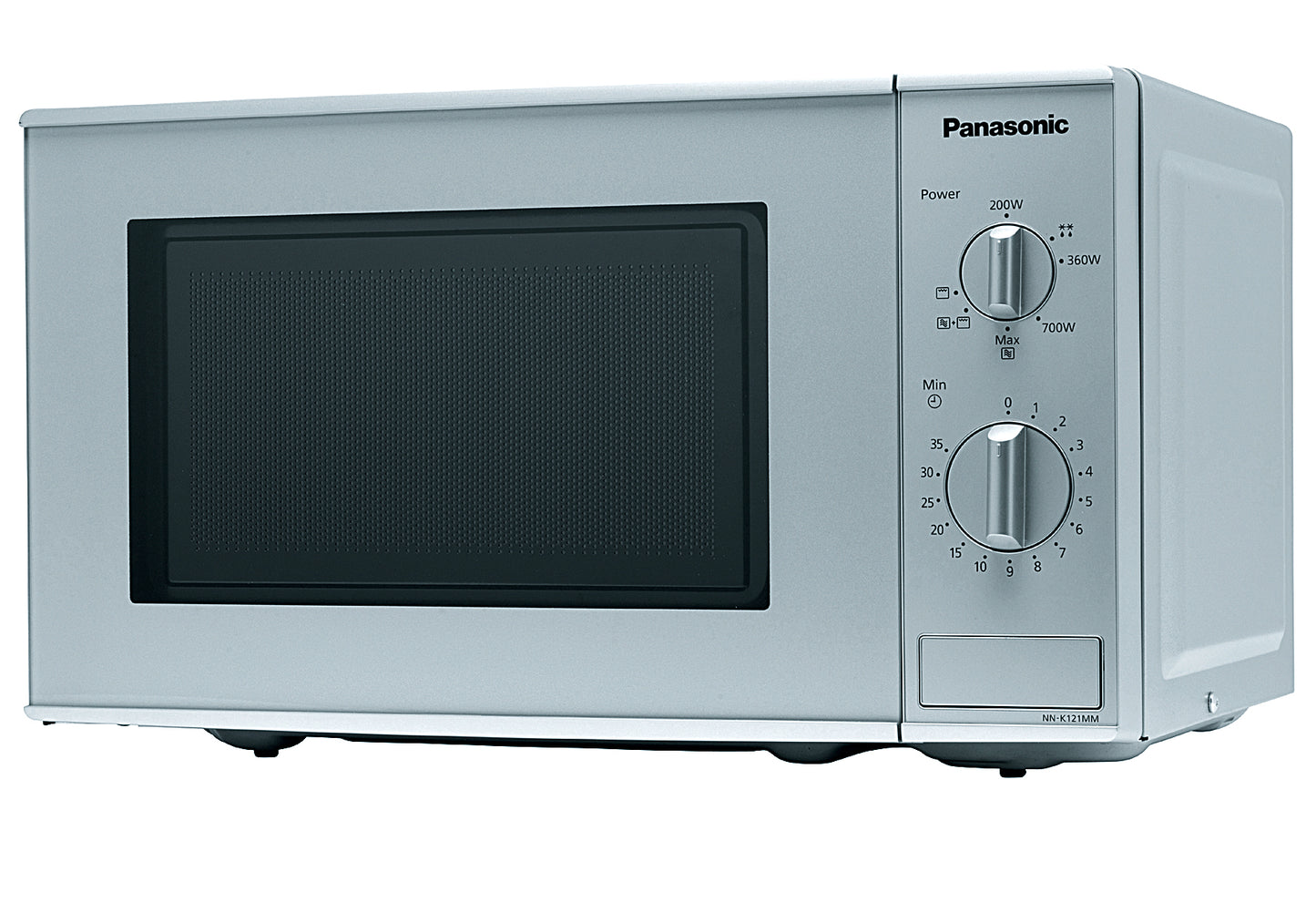 Mikrowelle NN-K 121 MMEPG mit Grill, 20 l Garraum, silber
