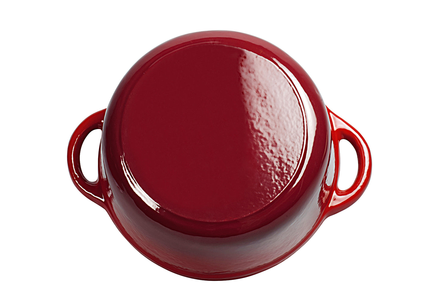 Bräter Calido 4l 11,5cm Ø24cm rot/beige