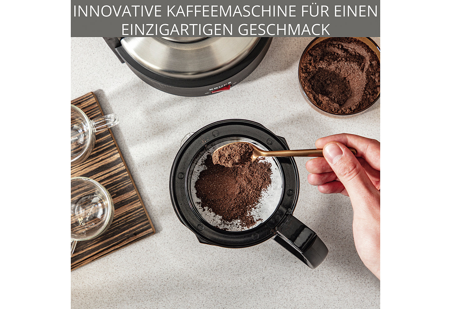 Kaffeemaschine KM 4689 850 W schwarz