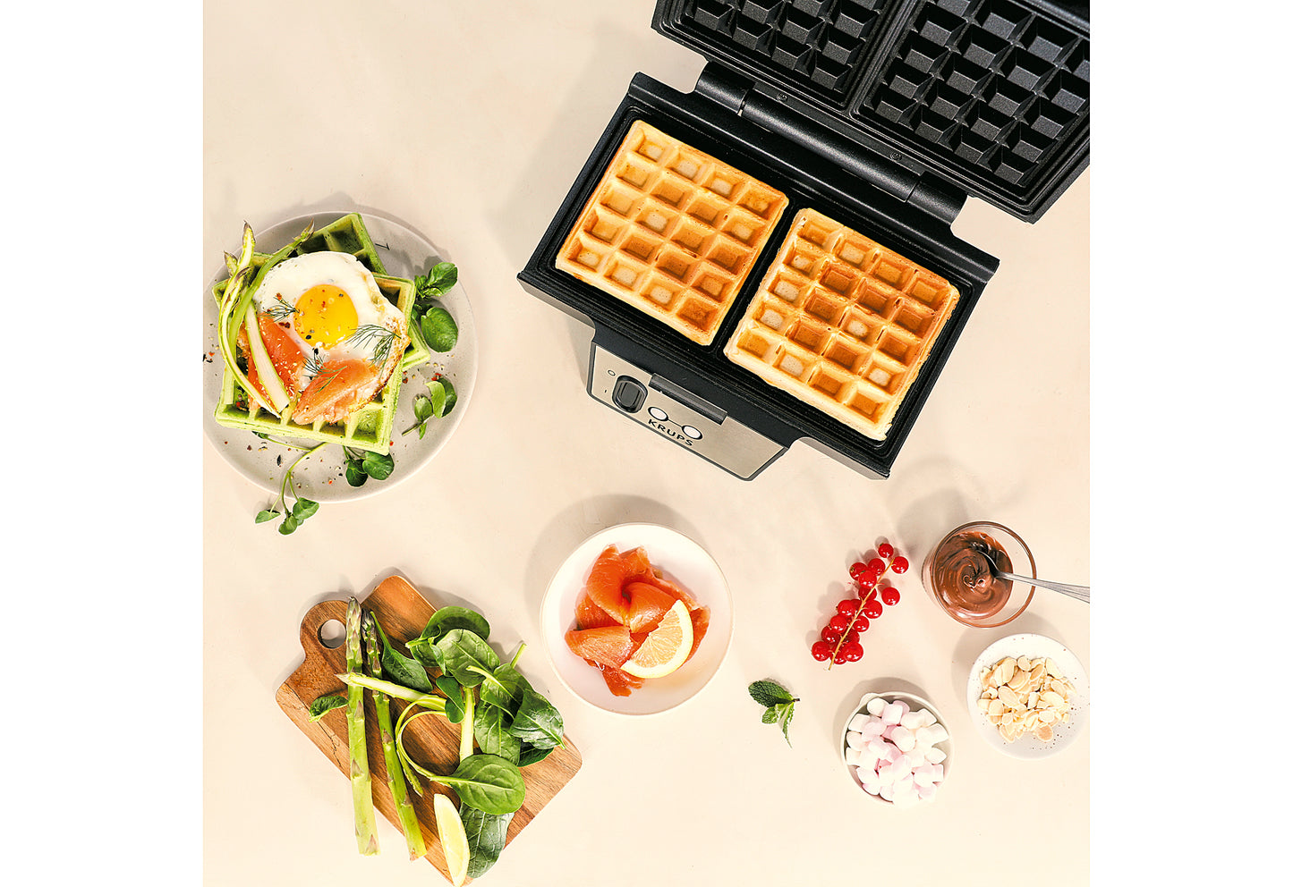 FDK261 Waffelautomat silber