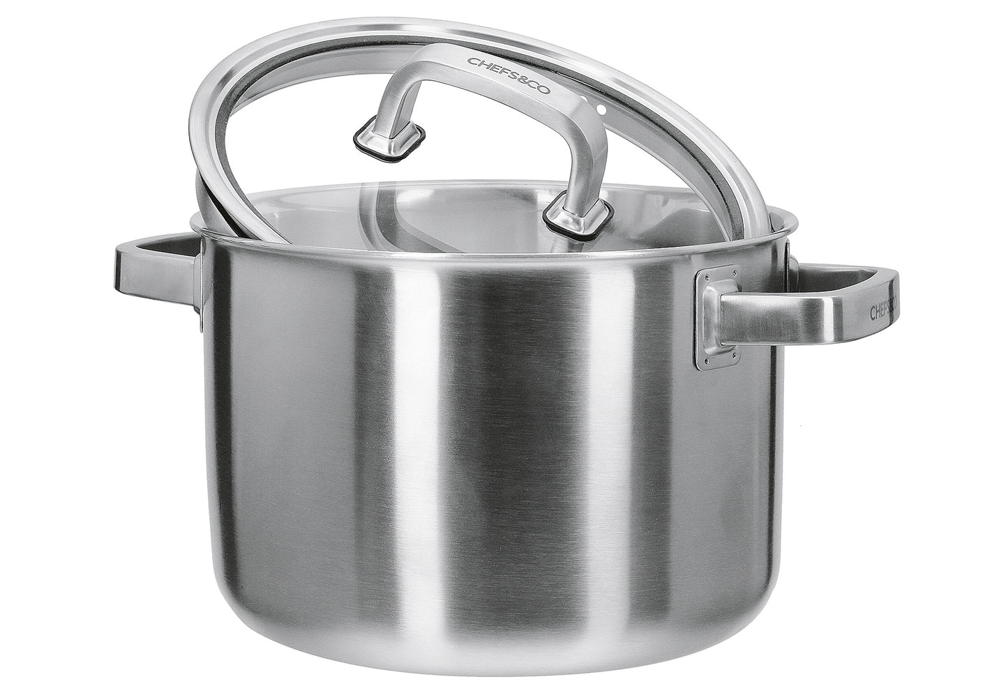 Kochtopf extra hoch mit Glasdeckel 7,4l 24cm Excellence Gourmet