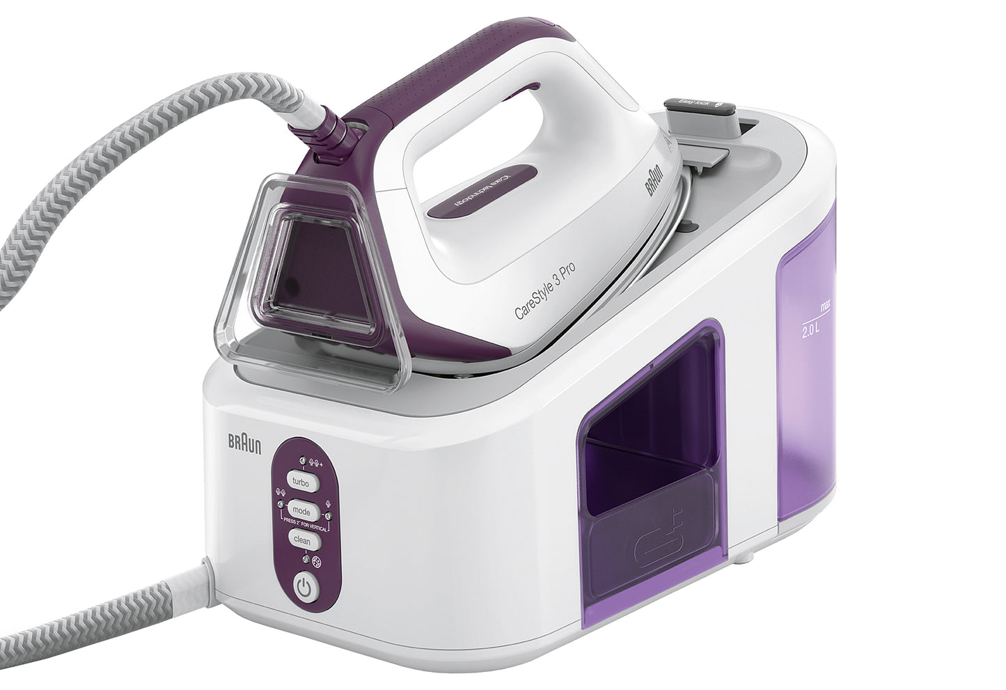IS 3155 VI Dampfbügelstation CareStyle 3 Pro weiß/violett
