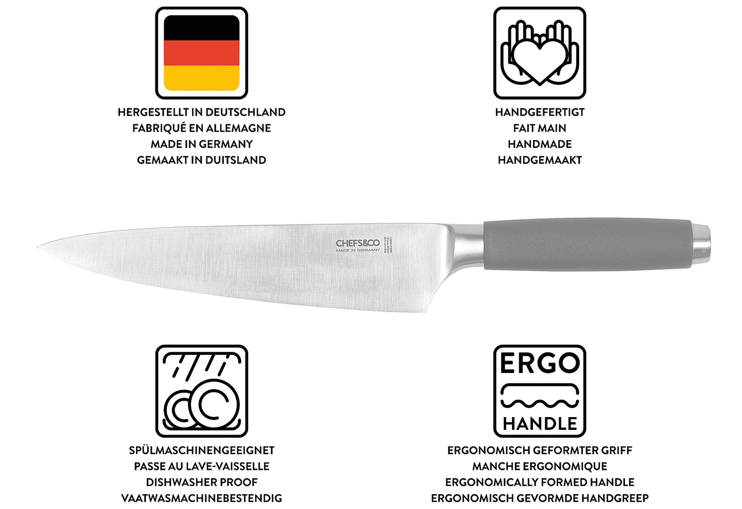 Kochmesser 20cm Profi Line