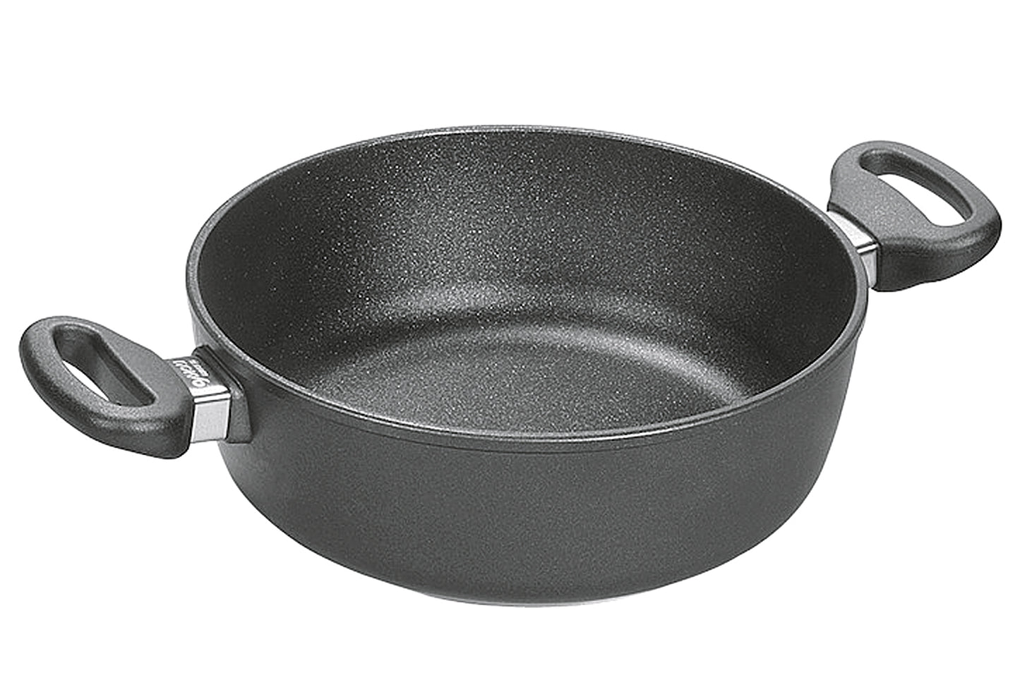 Guss-Kasserolle Titanium Nowo 2 Seitengriffe 4,5l 8cm Ø28cm