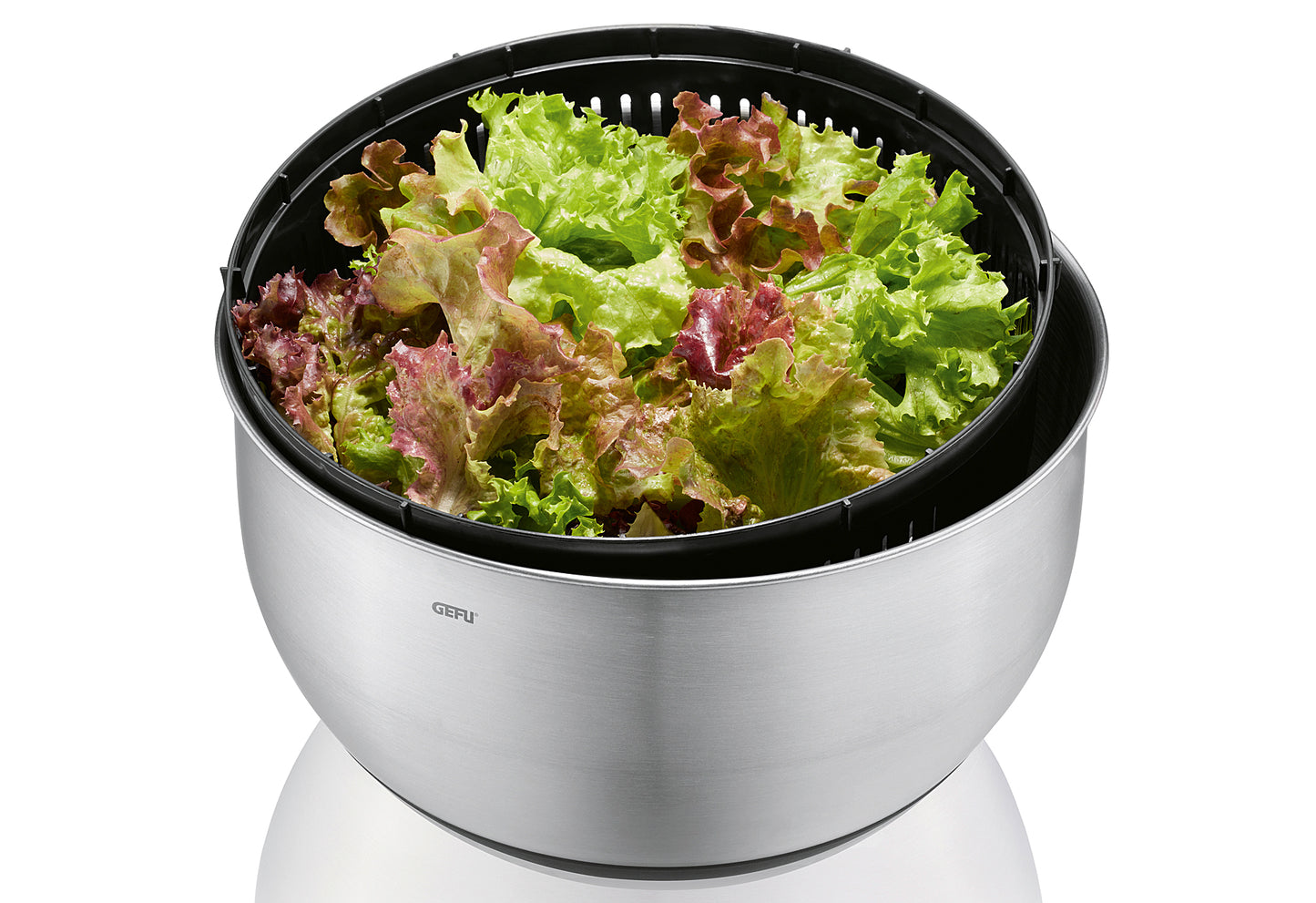 Salatschleuder Pullit Edelstahl