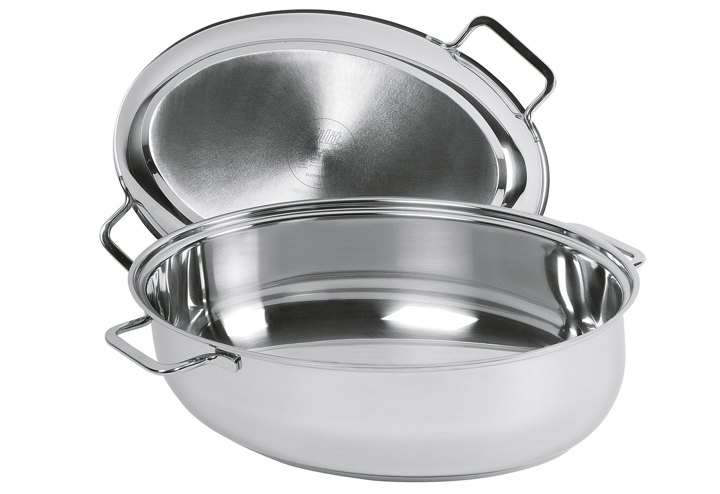 Bräter Professional 7,7 l 38x26cm Edelstahl