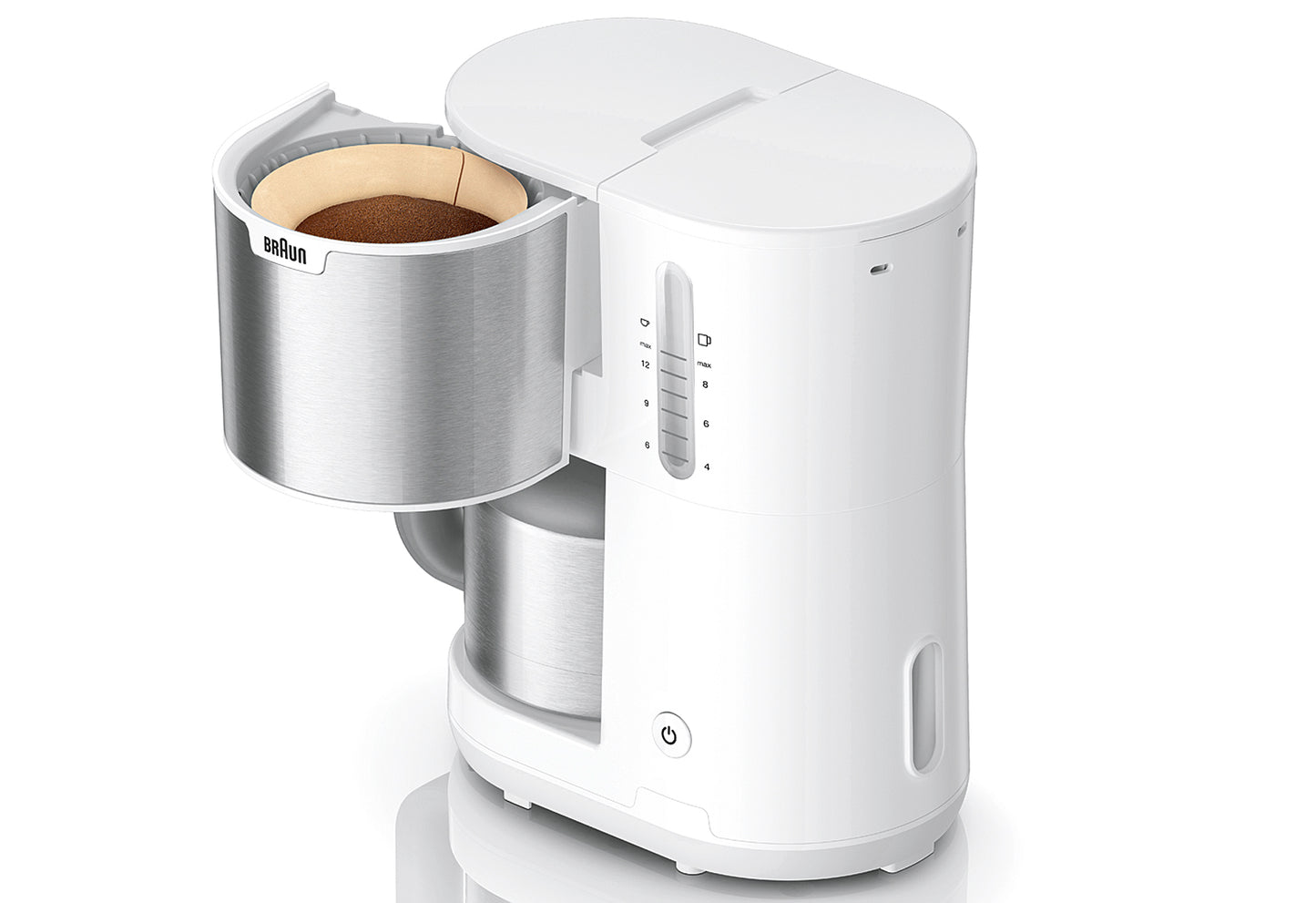 Kaffeeautomat KF 1505 WH PurShine 9 Tassen Thermo weiß