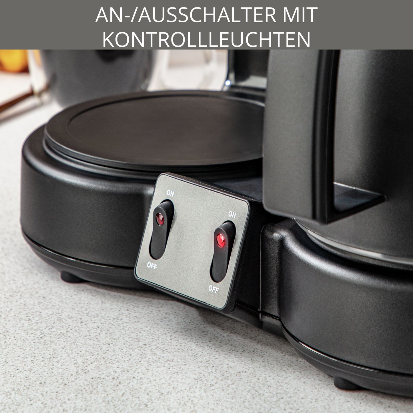 KT8501 Kaffeeautomat Duothek Therm 2x8 Tassen 850W schwarz