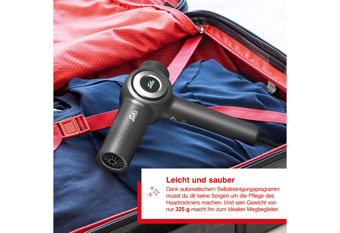 Haartrockner AirVolution  1600W Type 3804  schwarz