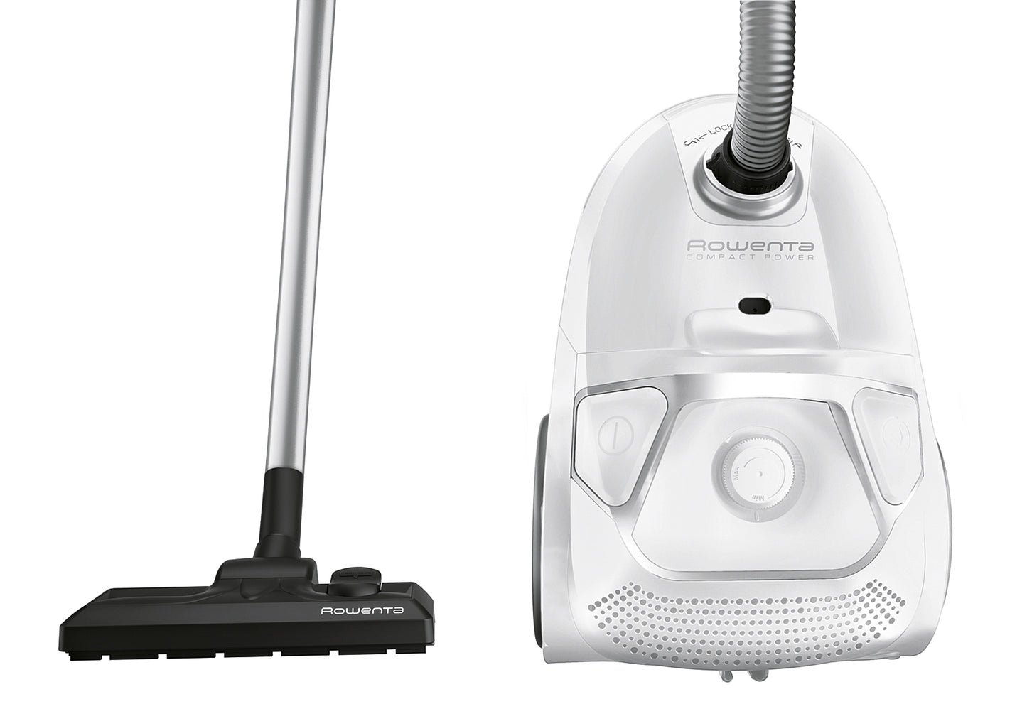 Bodenstaubsauger RO3927 Compact Power weiss