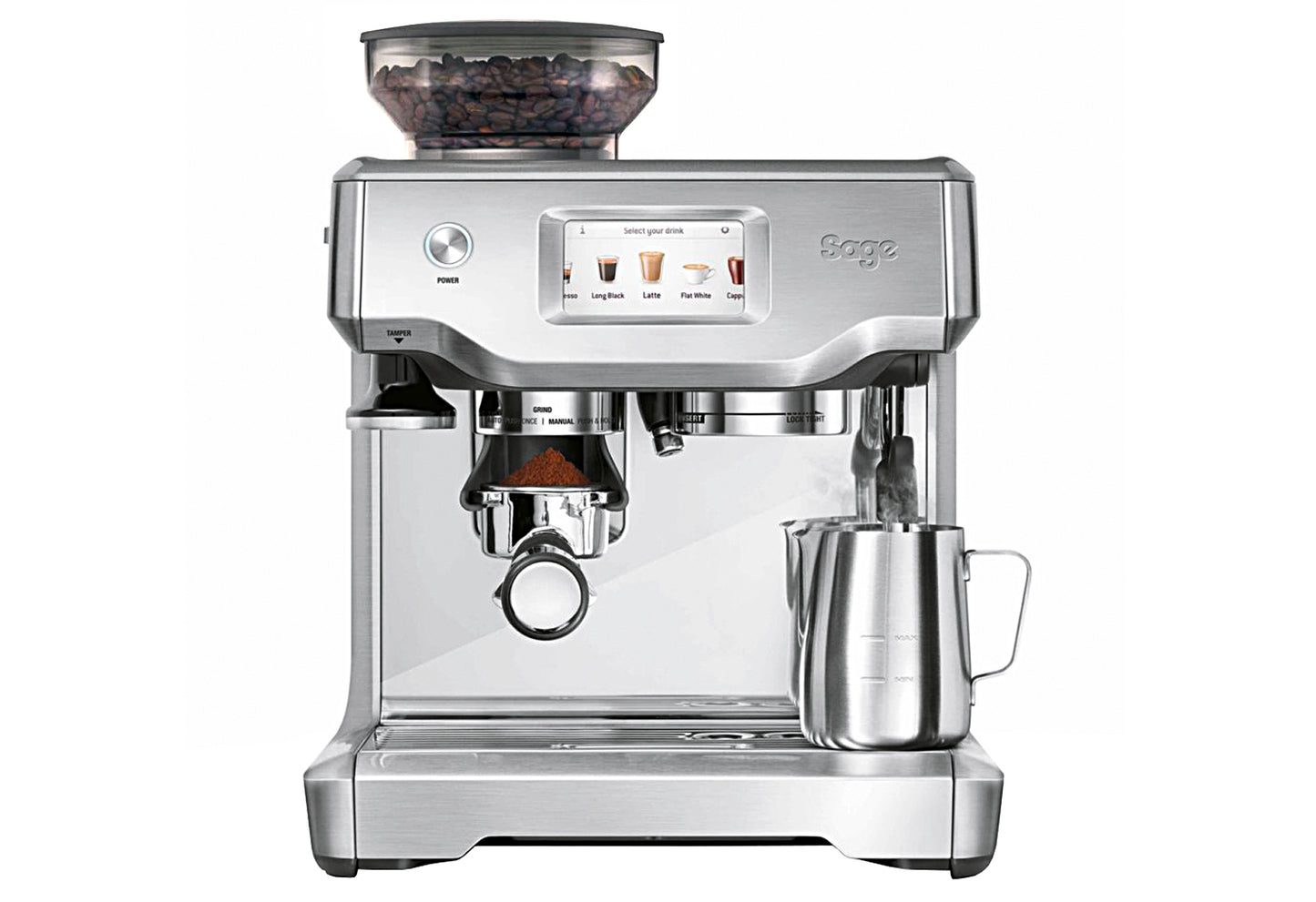 Siebträgerautomat the Barista Touch Edelstahl