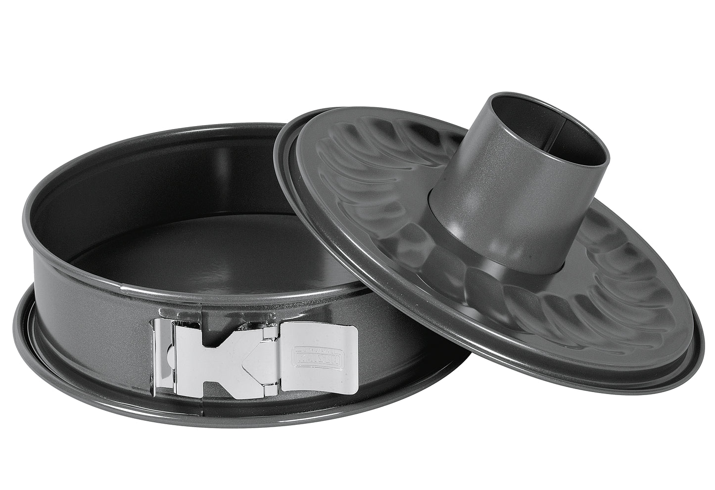 Springform La Forme Plus mit Rohrboden 8,5cm Ø28cm schwarz