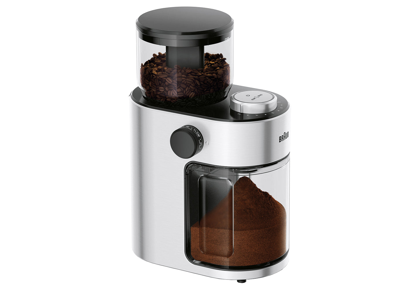 KG7070 Kaffeemühle Bohnenbehälter (220g) 110W Edelstahl