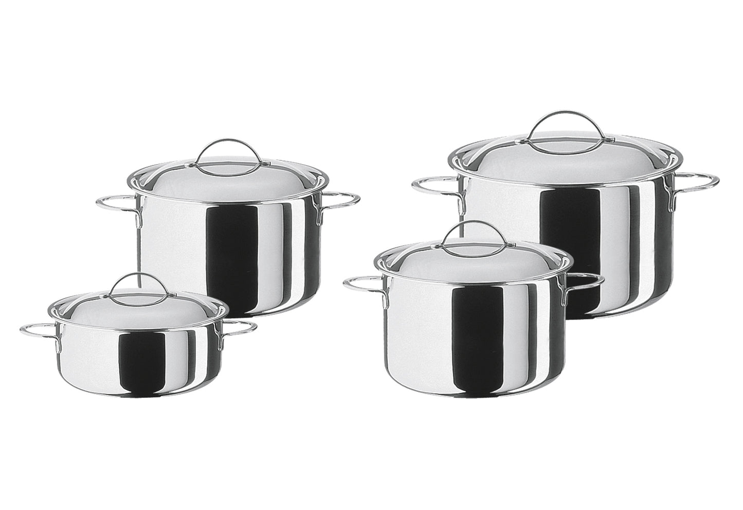 Topf-Set Cristal 4teilig