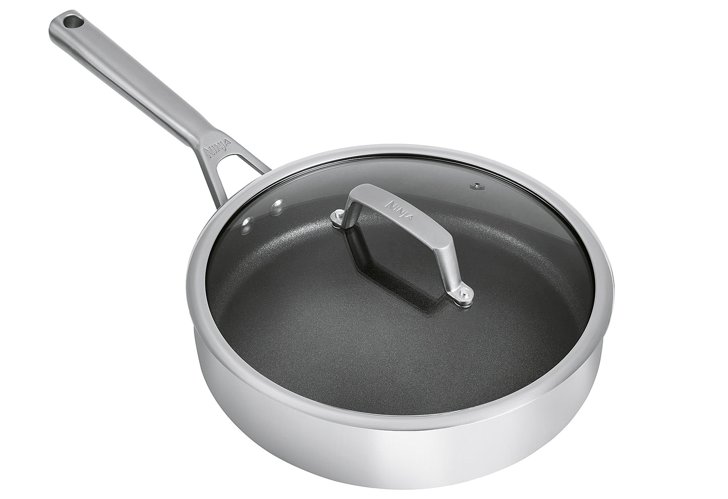 Bratpfanne Ø26cm Zerostick Edelstahl