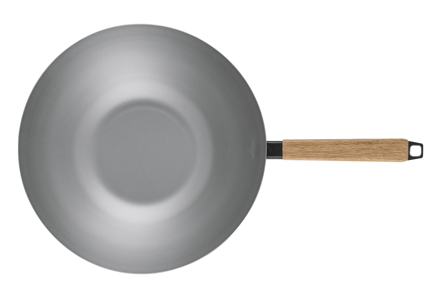Wok Nomad Stahl + Akazienholz Ø31cm