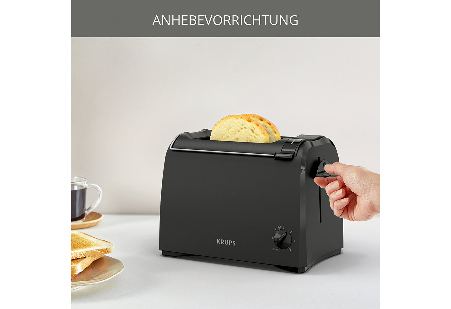 Toaster KH 1518 700 W schwarz