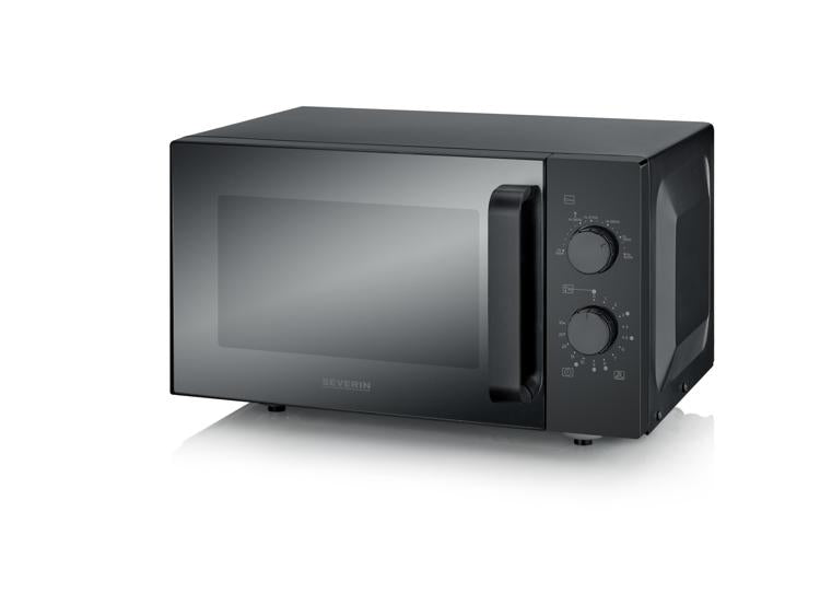 7782 Mikrowelle 900W 25l schwarz mit Glasboden