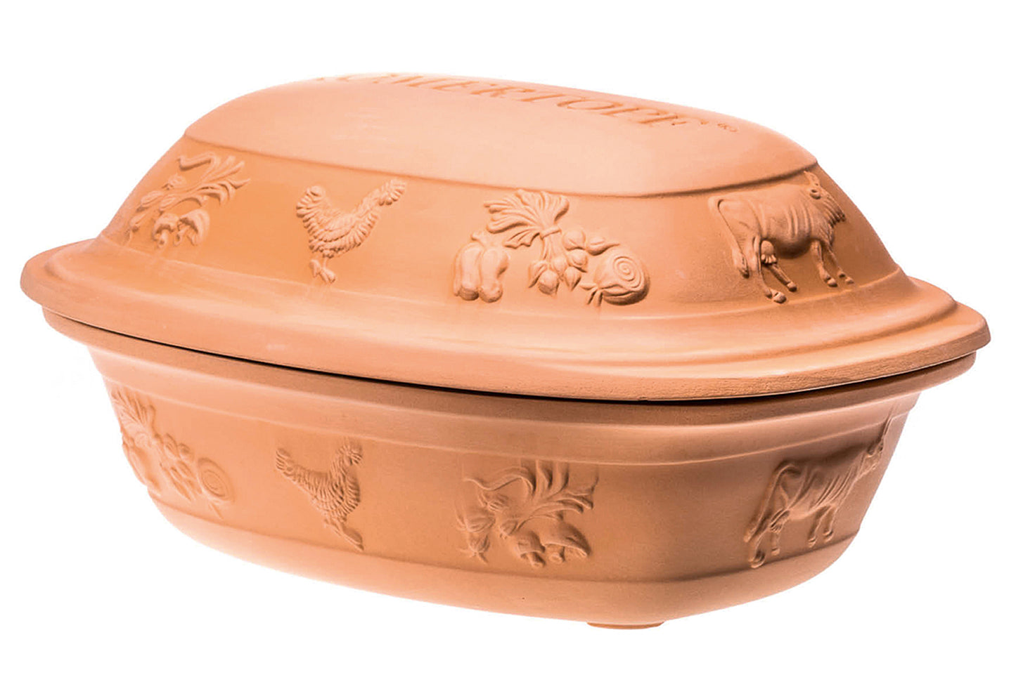 Bräter Rustico bis zu 4 Personen terracotta