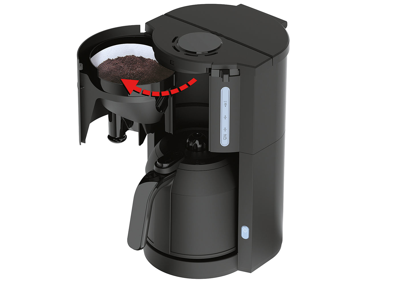 Kaffeeautomat KM3038 Pro Aroma Therm 10Tassen schwarz