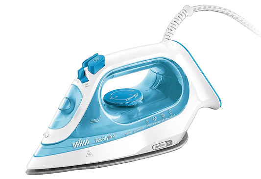 SI3053 Dampfbügeleisen Textstyle3 Ceramic Bügelsohle 2400 W weiß/blau