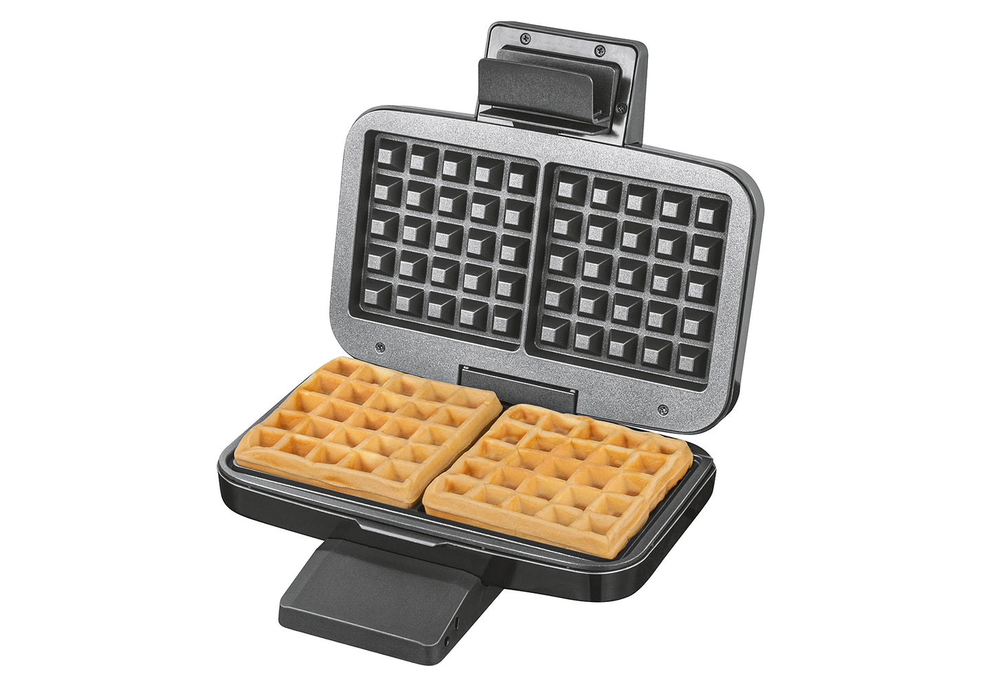 Waffelautomat 1459 Belgische Waffeln 1000Watt Edelstahl matt