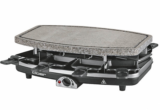 Raclette 6430 mit Naturstein 1100Watt schwarz