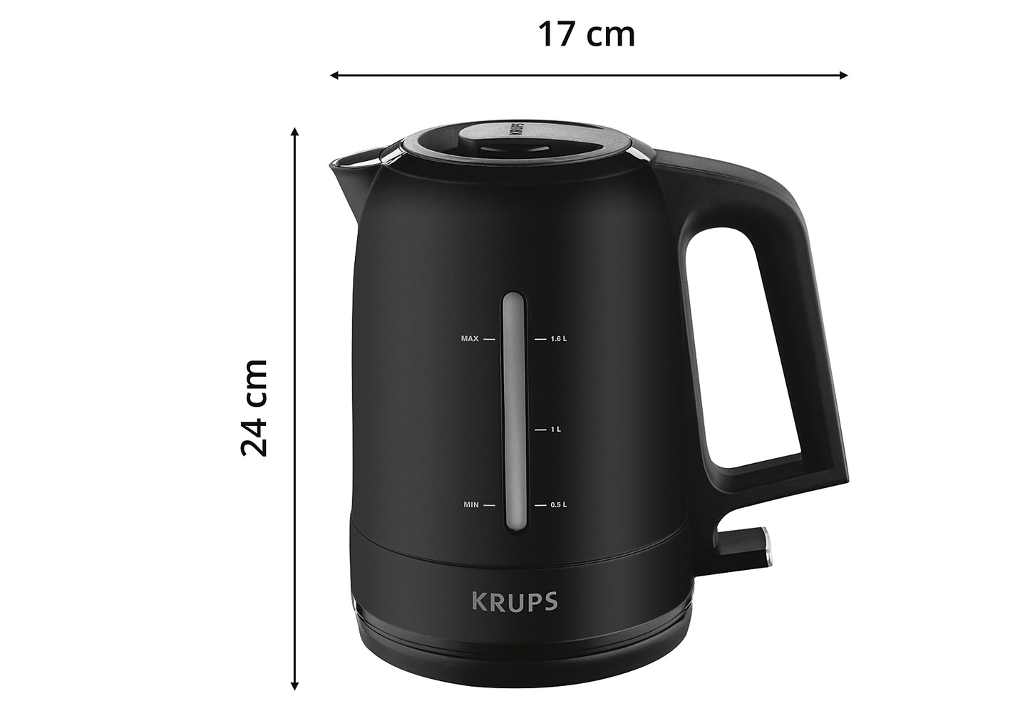 Wasserkocher BW 2448  2200 W schwarz