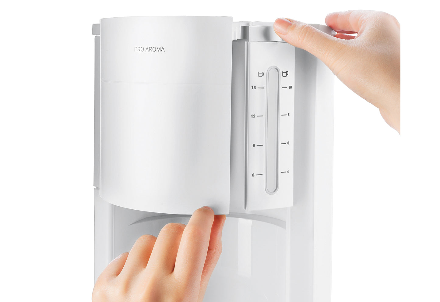 Kaffeemaschine F 309.01 1050 W weiß