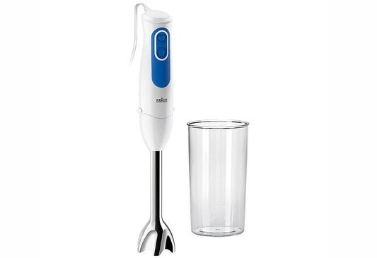 Stabmixer MQ 3000 Edelstahl-Mixfuß 700 W weiß/blau