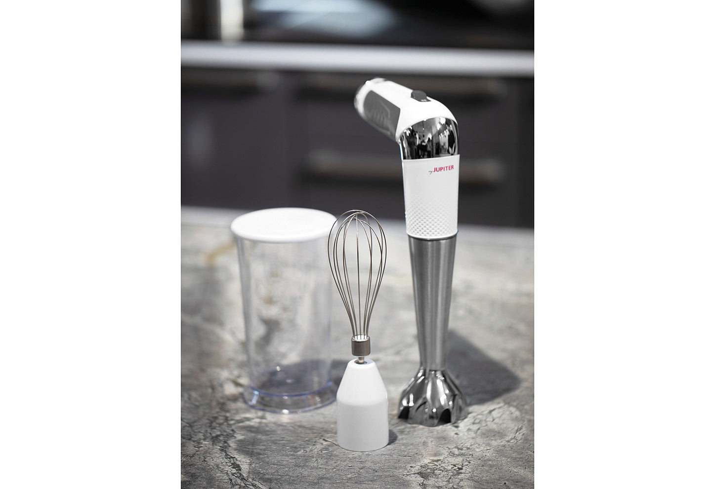828.001 Stabmixer 150Watt Akkubetrieb weiß/silber/grau