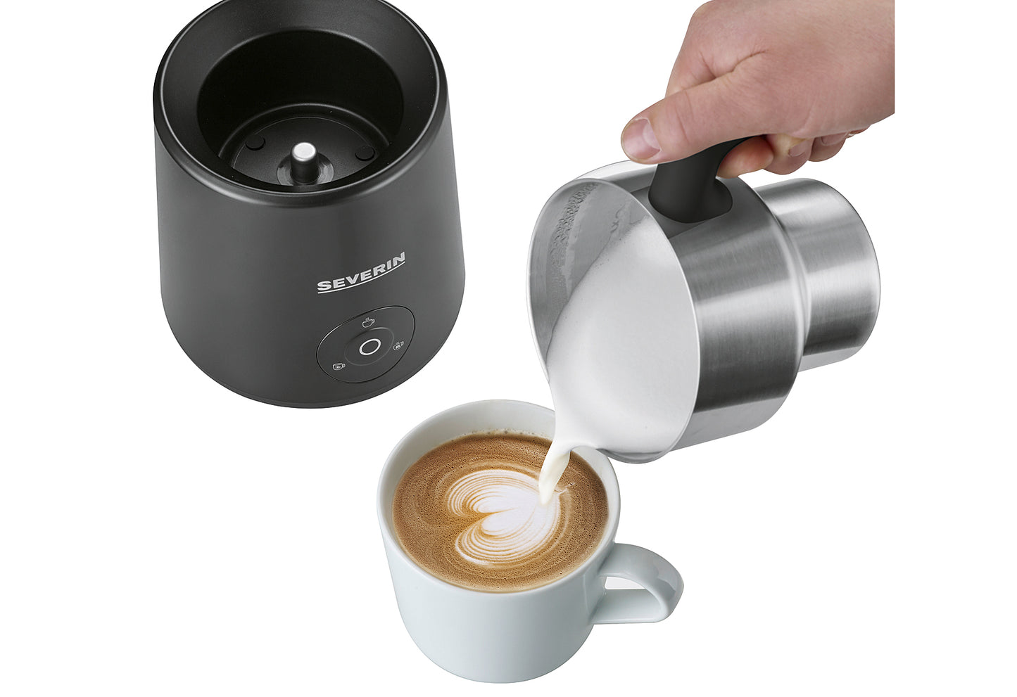 SM 3579 Milchaufschäumer Spuma Lite 400ml Ind. mit Schokoladenfunktion