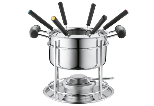 Fondueset Edelstahl 6 Personen 11teilig