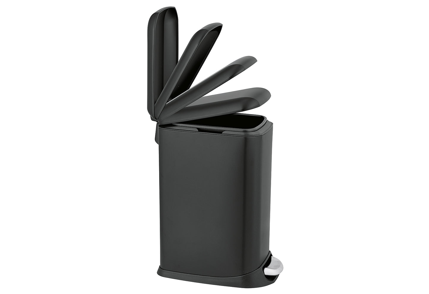 Treteimer Design Easy-Close 12l schwarz