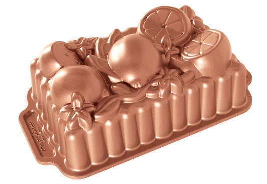 Backform 22x15cm Citrus Blossom Loaf Pan