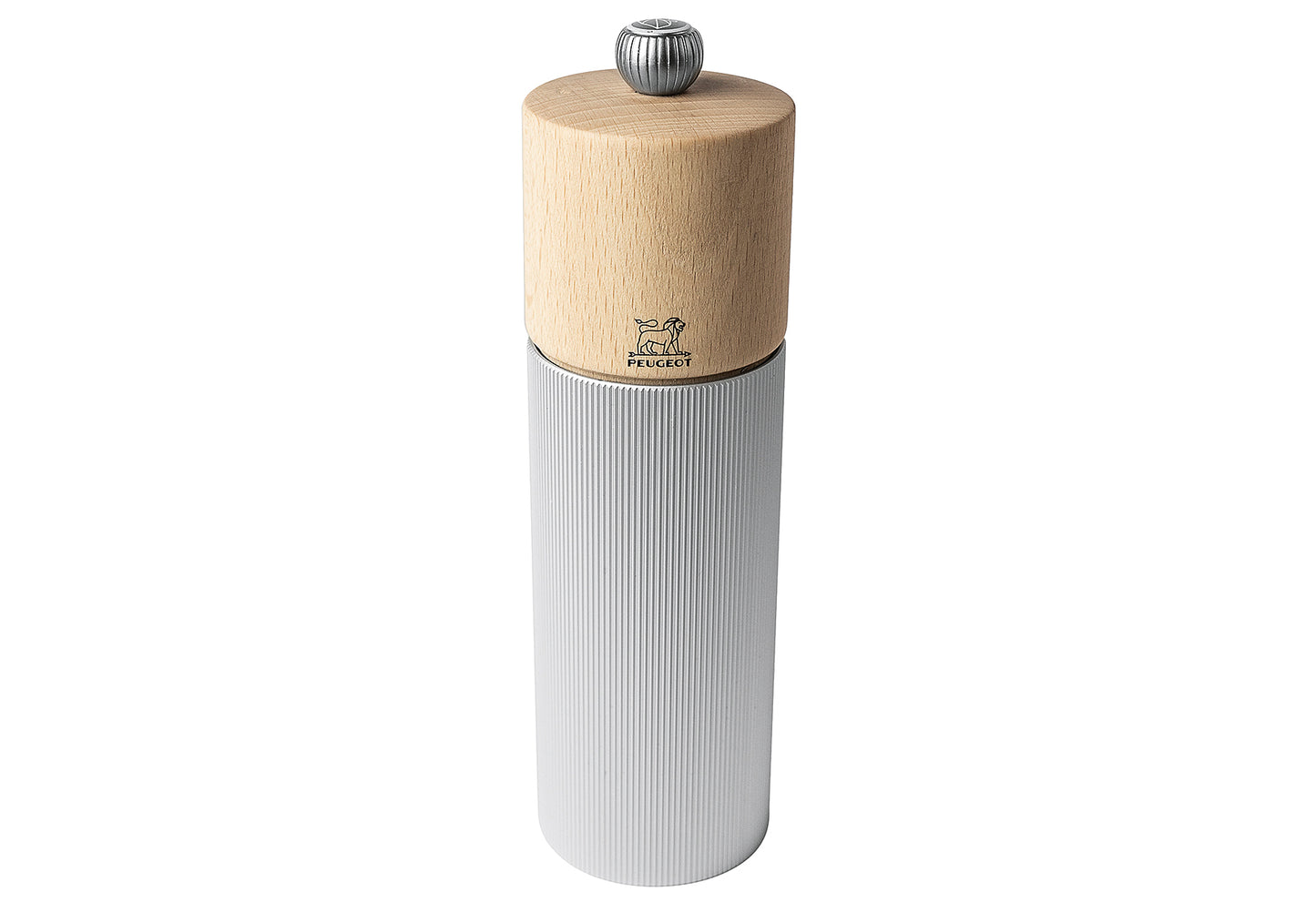 Salzmühle Line Aluminium/Natur 18cm
